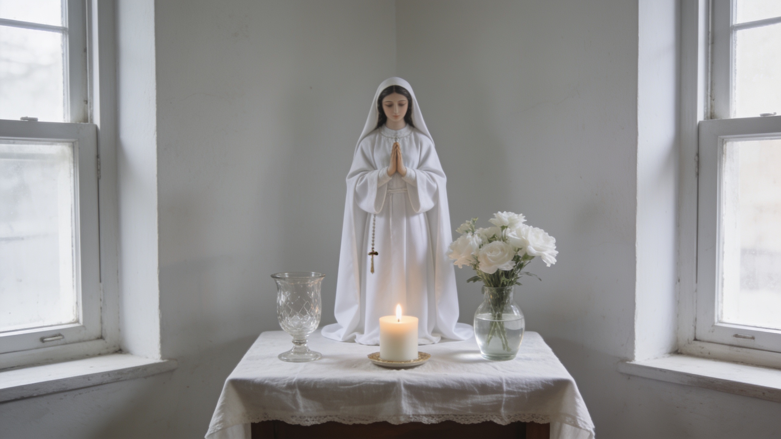 Building a White Robe Altar: Offerings, Candle Choices, and Daily Devotions for Niña Blanca